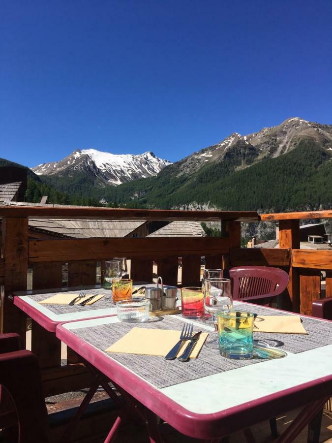 Hotel L'Escale Blanche Les Orres Eksteriør bilde